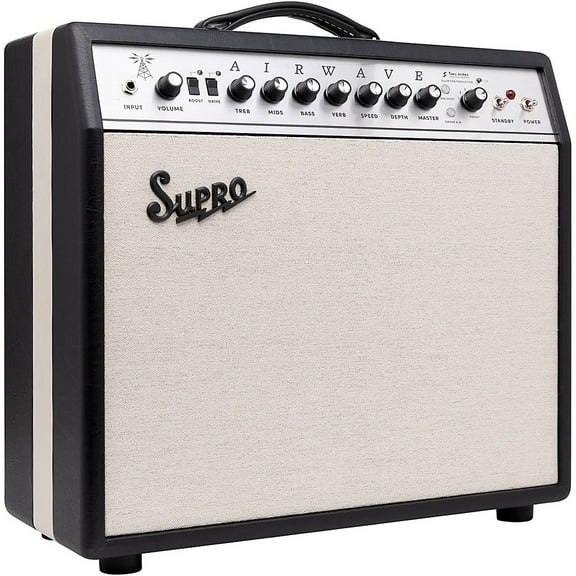 Supro Airwave 1x12 25W Tube Guitar Combo Amp Black