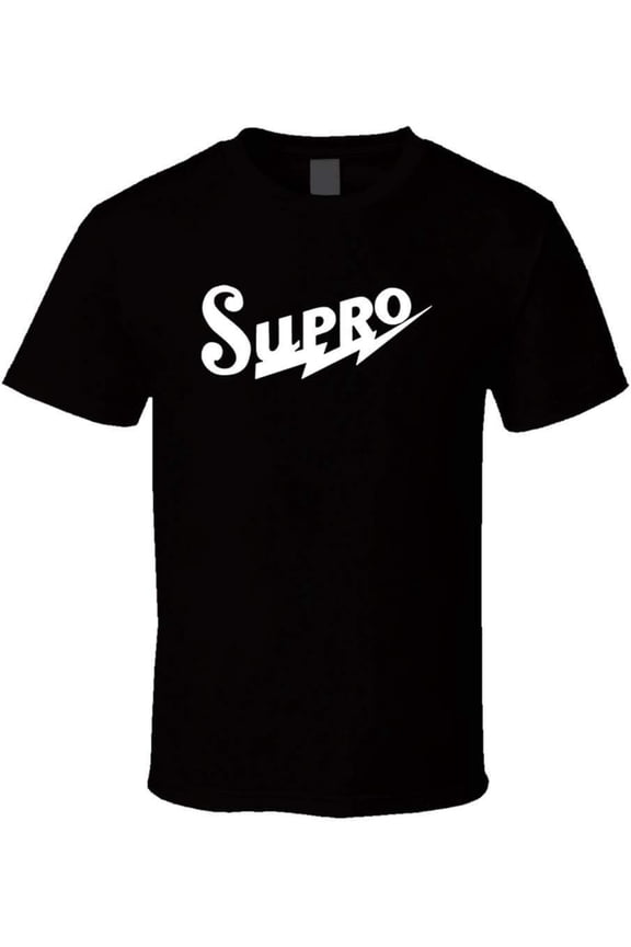 Supro Amp T Shirt Black