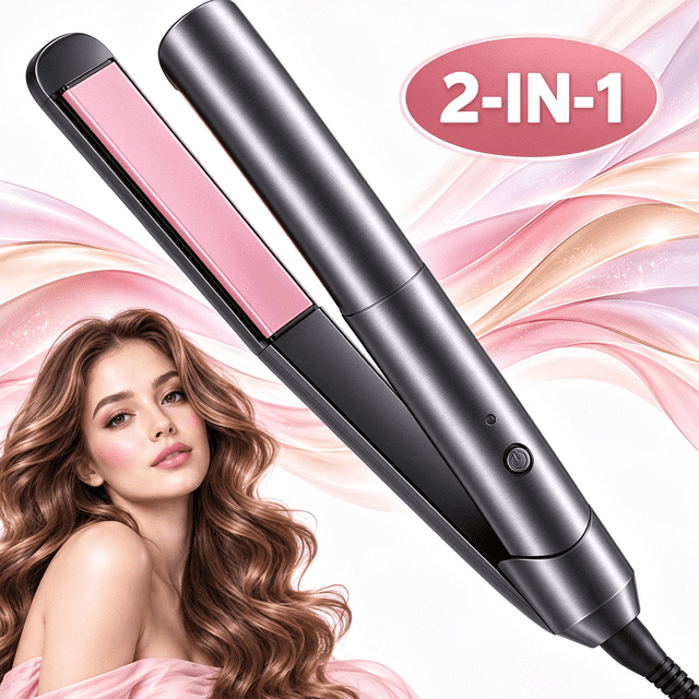 Suproot® Hair Straightener and Curler 2 in 1, Professional Ceramic ...