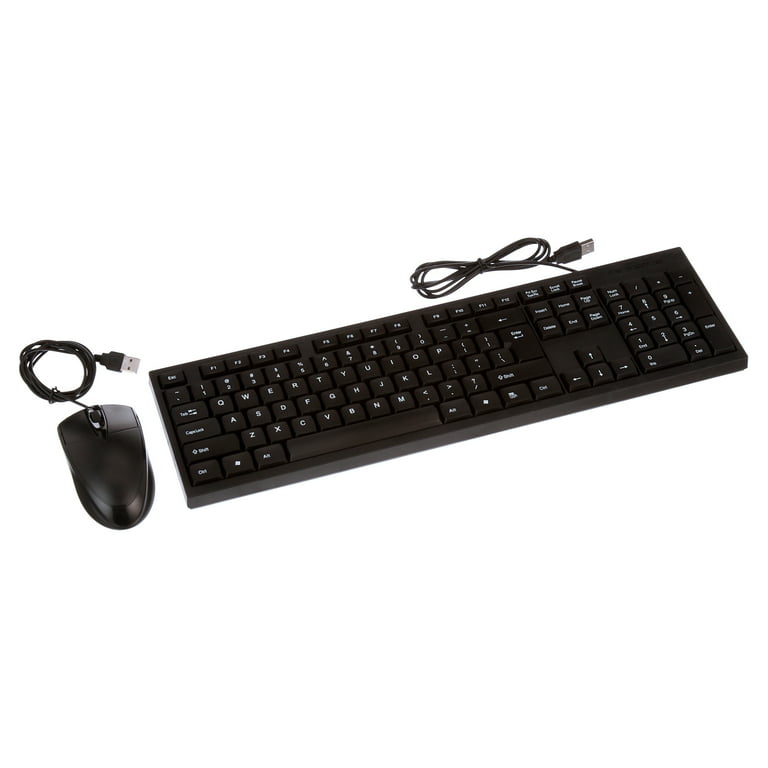 Suproot USB Wired Mouse Keyboard Set, 1200dpi Mice Mechanical