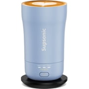 Supsonic Heated Coffee Mug, 14oz Smart Constant Temperature Travel Mug S1, Glacier Blue