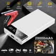 thumbnail image 1 of Supsupsiu 20000mAh Car Jump Starter Booster Jumper Box Portable Power Bank Battery Charger, 1 of 23