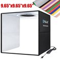 thumbnail image 1 of Supsupsiu 9.65'' LED Photo Studio Light Box Portable Folding Photography Shooting Tent Kit, 1 of 10
