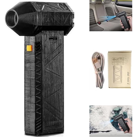 Suptruck 1500w Thermal Blower, Suptruck Antifreeze Blower, Portable Thermal Snow Blowers for Cars, Mini Turbo Snow Blower, Adjustable Super Power Turbo Breeze Electric Blower-1pcs
