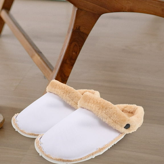 Supvox 1 Pair Warm Hole Shoe Insert Plush Insulation for Winter Use