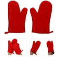 thumbnail image 1 of Supvox Oven Safety Mitts Kitchen Mitts Polyester Non-skid Grip Baking Enthusiasts Baking 1 Pair, 1 of 5