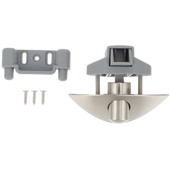 Supvox 1 Set RV Drawer Lock Half Moon Zinc Alloy Button Type for Caravan