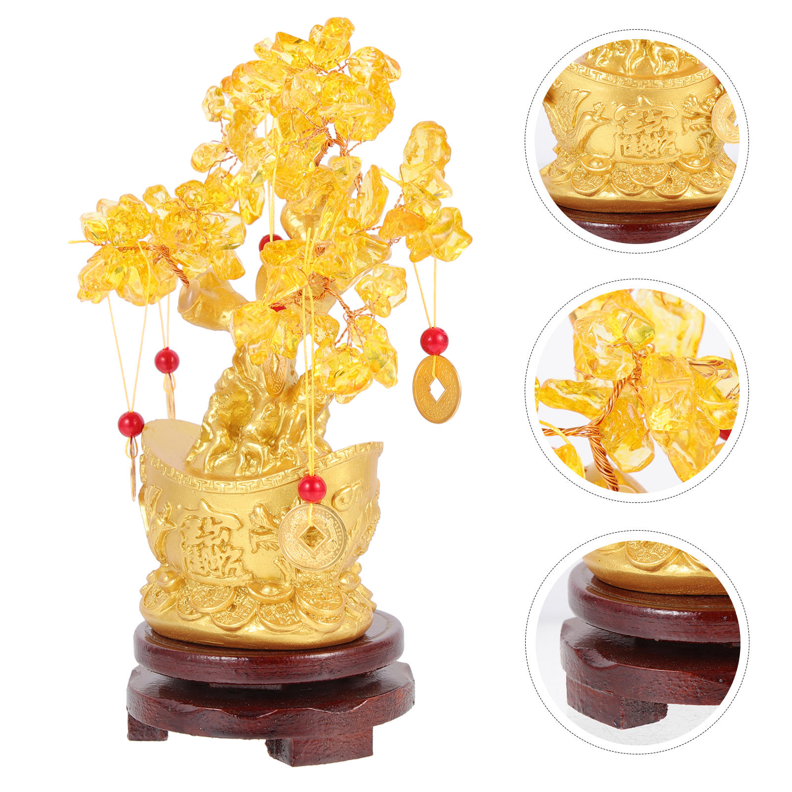 Supvox 1 Set Chinese Money Tree Good Luck Symbol with Elegant Design ...