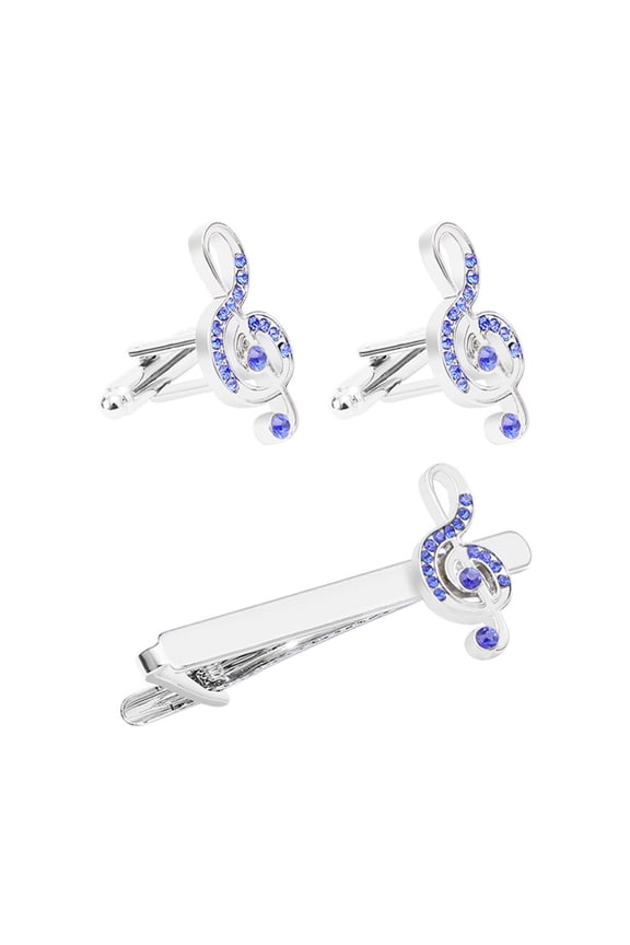 Rhinestone for Men, Stylish Office Accessories, Practical and Elegant Design, 1 Set