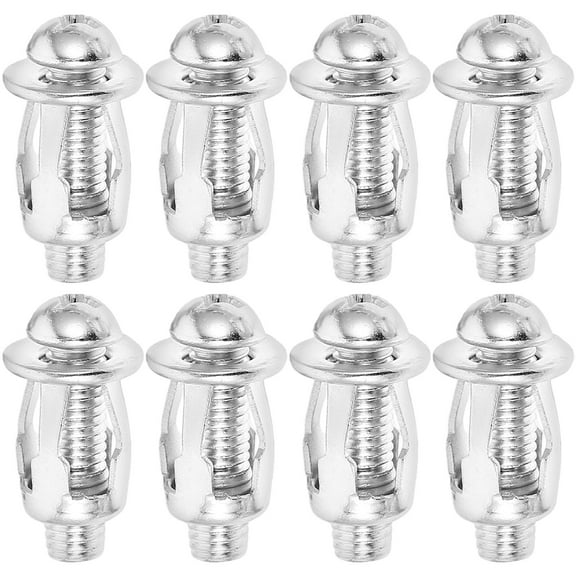 Supvox 10Sets Petal Nut Expansion Screws for Hollow Door Fixing with High Durability