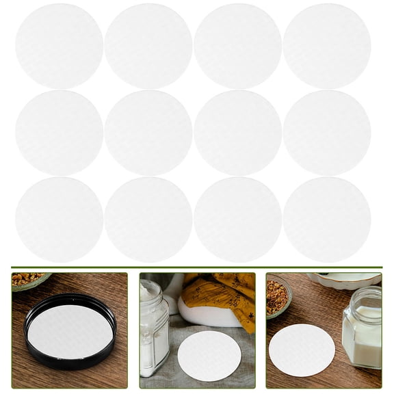 Supvox Pressure itive Seals Ps Assorted Color for Bottle Jar Lid 100Pcs