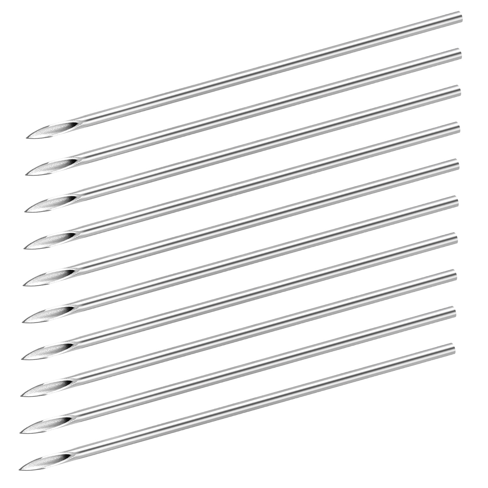 Supvox 10PCS Disposable Piercing Needles Professional 16G Needles Body