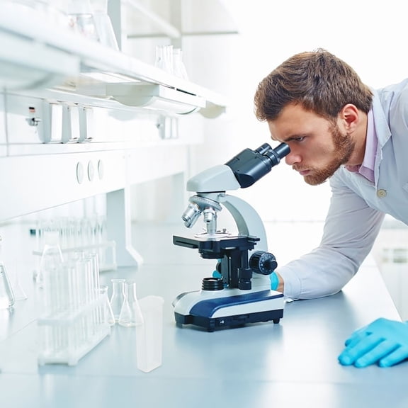 Supvox 10Pcs Transparent Pathology Slide Storage Boxes for Laboratory Use with Lid