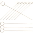 thumbnail image 1 of Supvox Chic Golden Metal Floral Place Card Holders for Weddings and Offices 10Pcs, 1 of 6