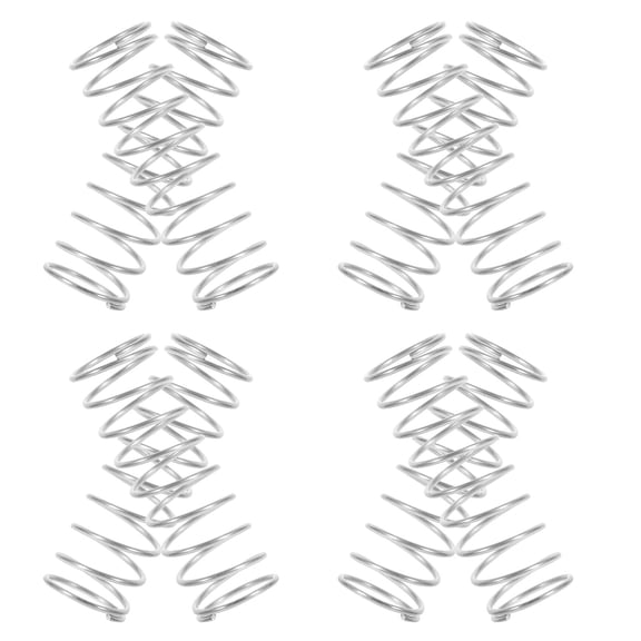 Supvox Heavy Duty Stainless Steel Compression Springs for Home Repairs and Crafts 10Pcs