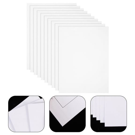 Supvox 10Pcs Shredder Lubricating Sheets Oil for Shredders Paper Maintenance