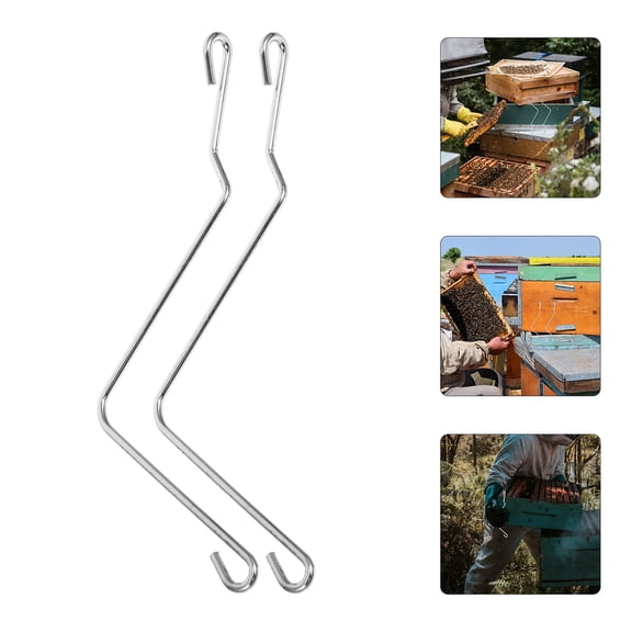 Supvox 10Pcs Stainless Steel Beehive Connectors Spring Clips for Effective Beehive Fixation