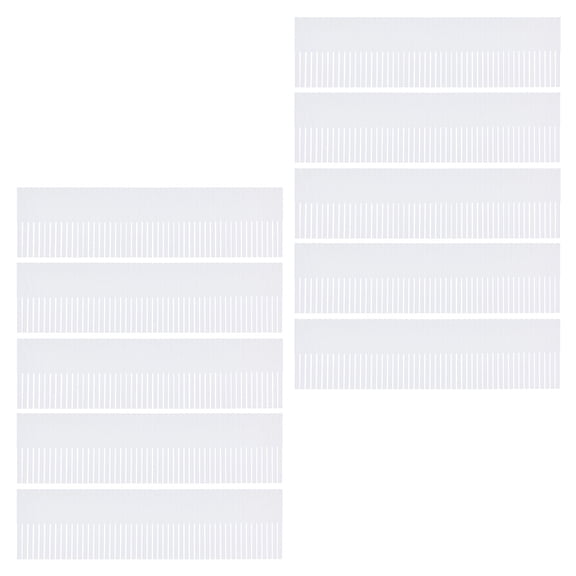 Supvox 10Pcs Multipurpose White Drawer Division Boards for Home Use Efficient Storage Solution