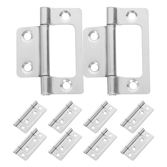 Supvox 10Pcs Metal Cabinet Hinges Silent Bearing Mute Door Hardware for Rv Furniture
