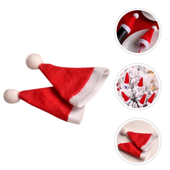 Supvox Lollipop Ornaments Mini Cone Shape Christmas Decor 10Pcs