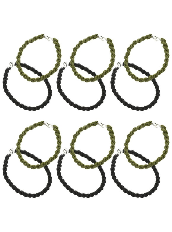12pcs Elastic Blousing Straps Function Leg Tie for Hiking Camping Everyday Use