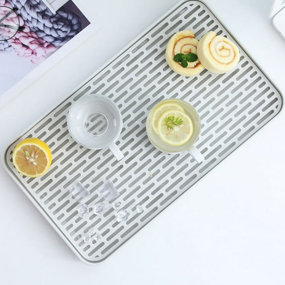 Supvox Detachable Double Layer Drain Pad, White Plastic, Kitchen 1Pc