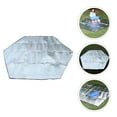 thumbnail image 1 of Supvox Portable White Beach Mat with Aluminum Foil Ground Cushion for Outdoor Camping, Picnic, and Travel Use, 1 of 5