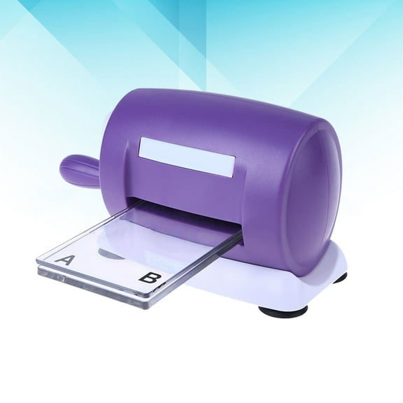 Supvox Paper Embosser Machine Purple 1Pack