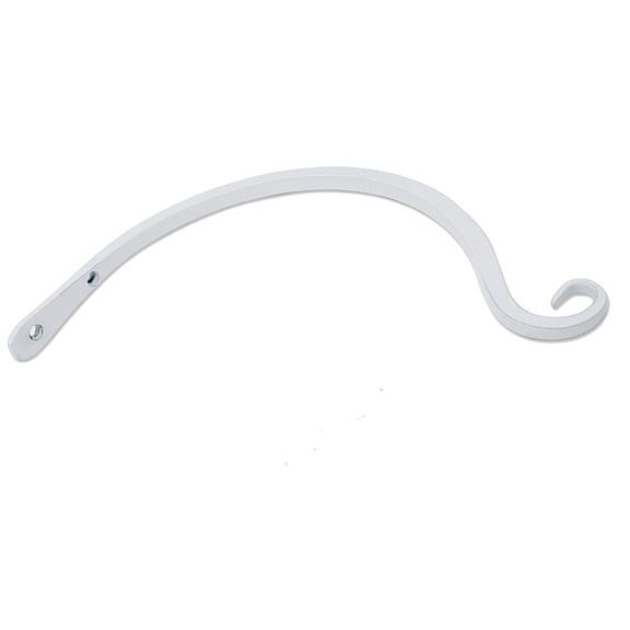 Supvox Metal Flower Pot Hanger Hanging Hook Iron 1Pcs for Indoor Use White