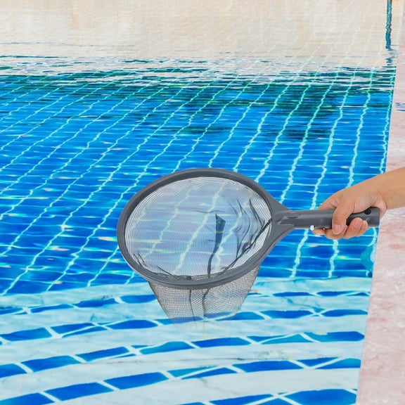 Supvox 1Pc Labor Saving Portable Pool Scoop Net with PVC Frame for Underwater Debris Removal