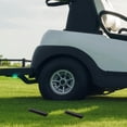 thumbnail image 1 of Supvox 1Pair Glass Shelf Clamp Black Highstrength Golf Cart Frame Hinge Holder Hardware, 1 of 8