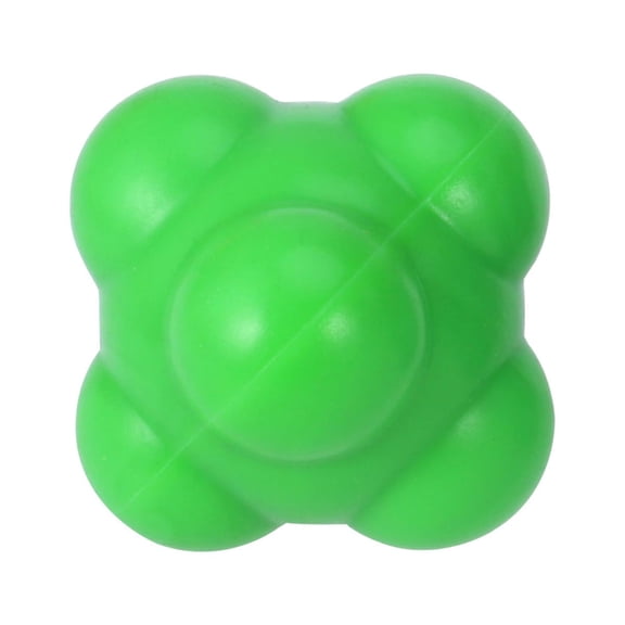 Supvox Green Six Sided Agility Training Ball for Reaction Reflex and Hand Eye Coordination