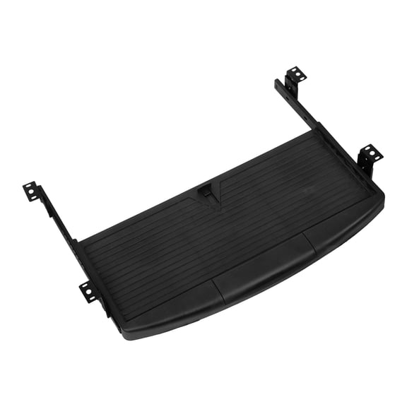 Supvox Keyboard Tray Under Desk Slide Out with Drawer for Office Desk Black