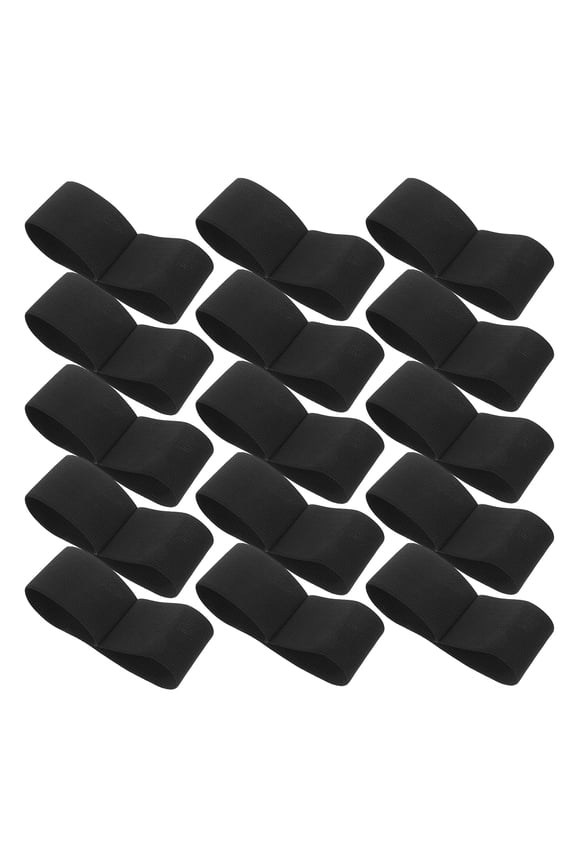 20Pcs Black Elastic Funeral Mourning Armbands for Condolence Memorial and Prayer Events