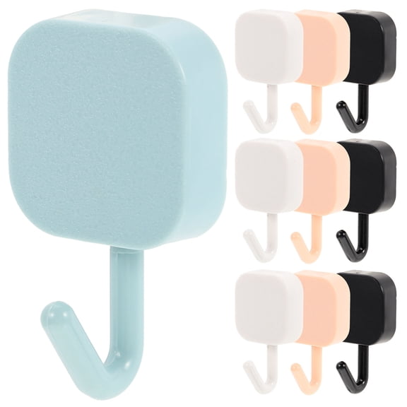 Supvox 20Pcs Multi Functional Wall Storage Hooks for Home with Easy Install and Wear Resistant ABS