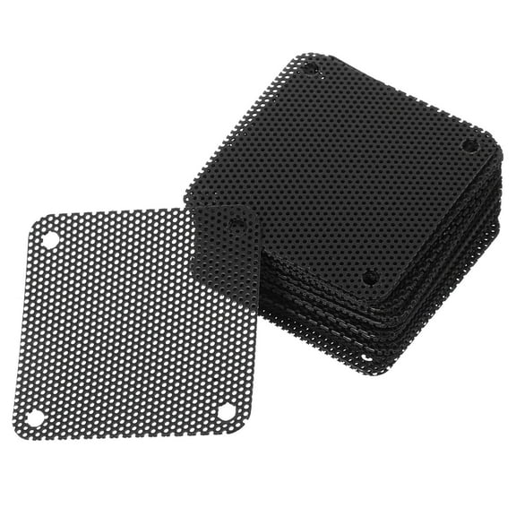 Supvox 20Set PVC Air PC Dustproof Net For Computer Fans Black