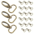 thumbnail image 1 of Supvox 20-Pack Lobster Clasp Swivel Hooks for Keychains, Bags, Crafting, Projects, and Decorative Accessories, 1 of 7