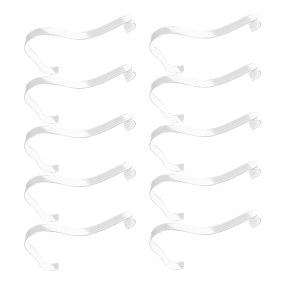 Supvox 24Pcs Acrylic Transparent Shoe Support Display Rack for Sandals and High Heel Shoe Forms