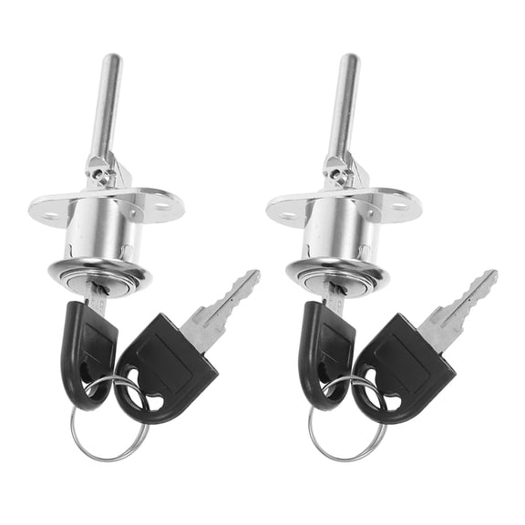 Supvox 2Pcs Keyed Cabinet Lock with Triple Security for Office Furniture