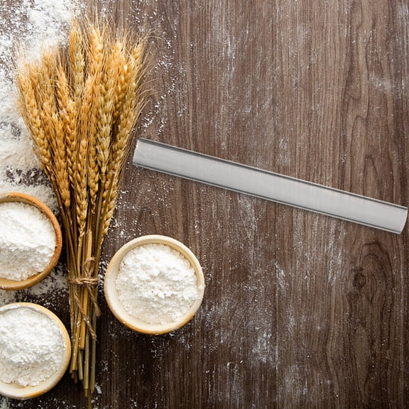 Supvox 2Pcs Acrylic Clay Rollers with Comfortable Grip for Pottery Modeling and Crafting