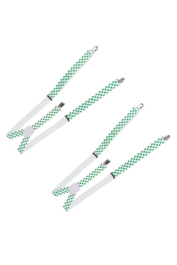Mens And Womens Braces Suspenders Multi 2Pcs