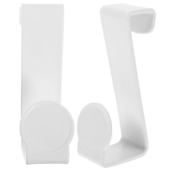 Supvox 2Pcs Toilet Seat Hanging Hooks Plastic Z-Shaped Hooks for Kitchen Accessories Modern Design