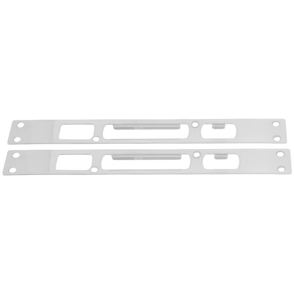 Supvox Stainless Steel Security Plates for Door Reinforcement, 2-Pack Heavy Duty Door Hardware