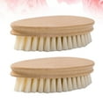 thumbnail image 1 of Supvox Wooden Polishing Brush Assorted Color Easy Grip Durable for Shoes 2Pcs, 1 of 6