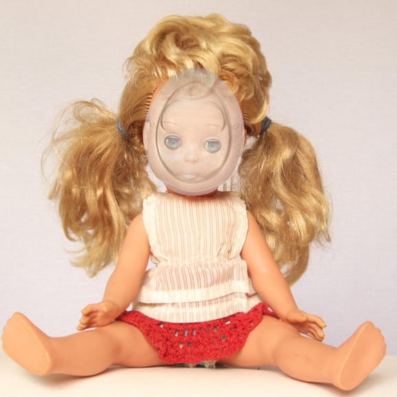 Supvox 2pcs Doll Face Cover Transparent Plastic Material For Dust Blocking Outdoor Use