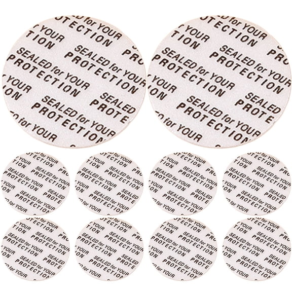 Supvox 300Pcs Bottle Safety Seals Multi Rubber Gaskets for Jar Storage