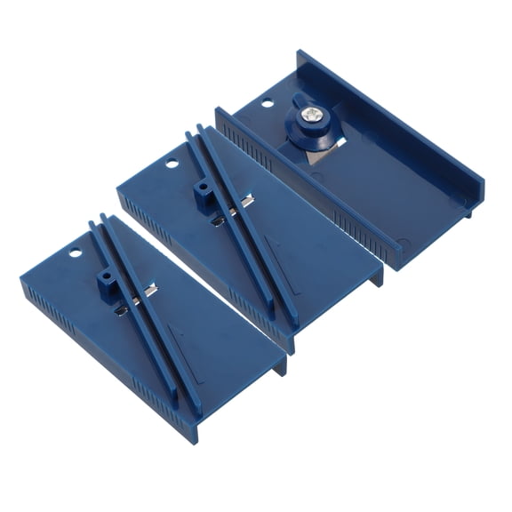 Supvox 3Pcs Blue Plastic Car Detailing Tools Window Tint Squeegee Hard Card Sharpener for Wrap Edge Repair