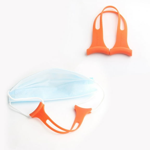 Supvox 3Pcs Mask Hook Orange Professional Lightweight Hanging Mask Accessory