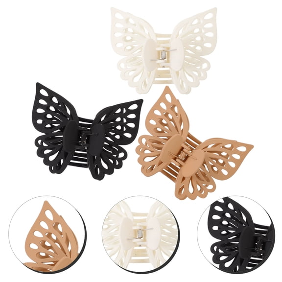 Supvox 3pcs French Hair Clip Hair Styling Clips for Women Wedding