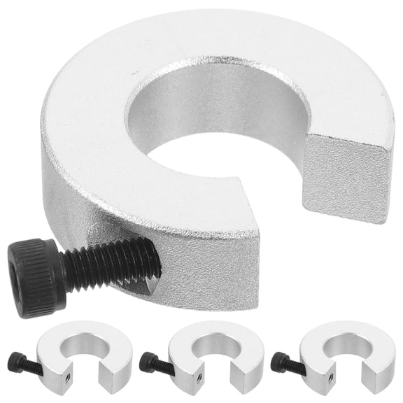 Supvox 4-Pack Aluminum Alloy Stop Collars for Linear Rail Shafts with Accurate Positioning and Construction